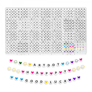 Artdot 1400 Letter Beads