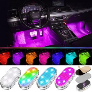 Car LED Ambient Light Puck