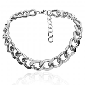 Thick Chain Choker Necklace
