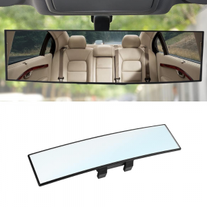 Curved Rear View Mirror Clip On