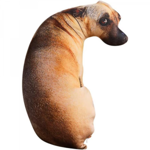Realistic Dog Pillow