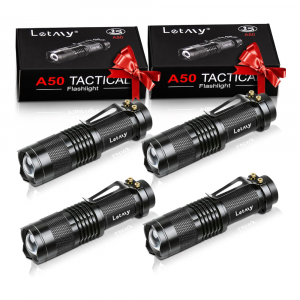 Letmy Tactical Flashlight (4 Pack)