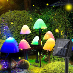 Solar Mushroom Decor Light