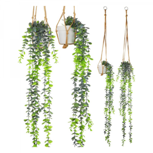 Artificial Hanging Eucalyptus Plants