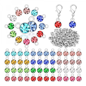 Multi Color Crystal Charms