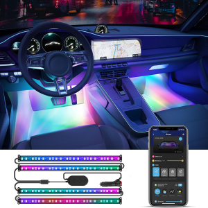 Car Ambient Lights w/ Music Mode