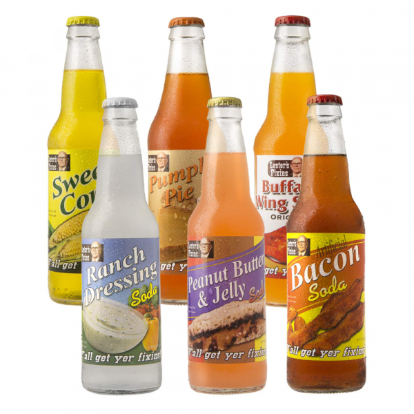 6 Pack Novelty Soda